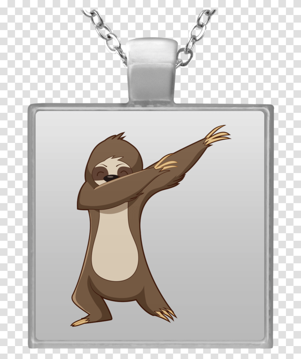 Cartoon Necklace Cartoon Sloth Transparent Png