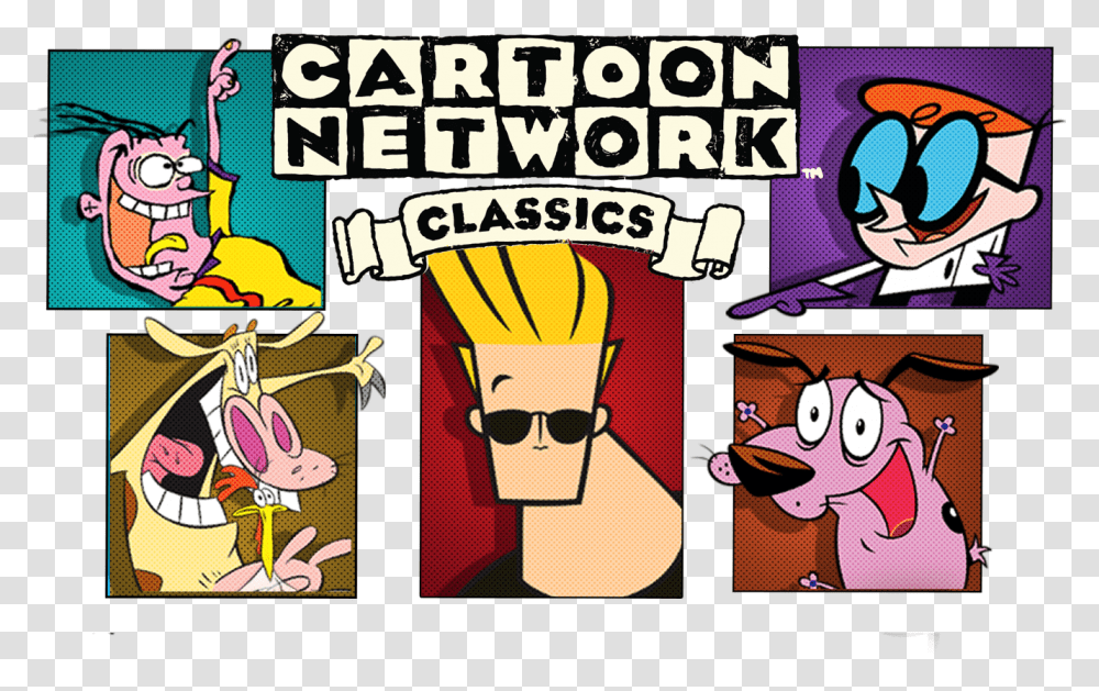Cartoon Network Classics Channel, Label, Comics, Book Transparent Png