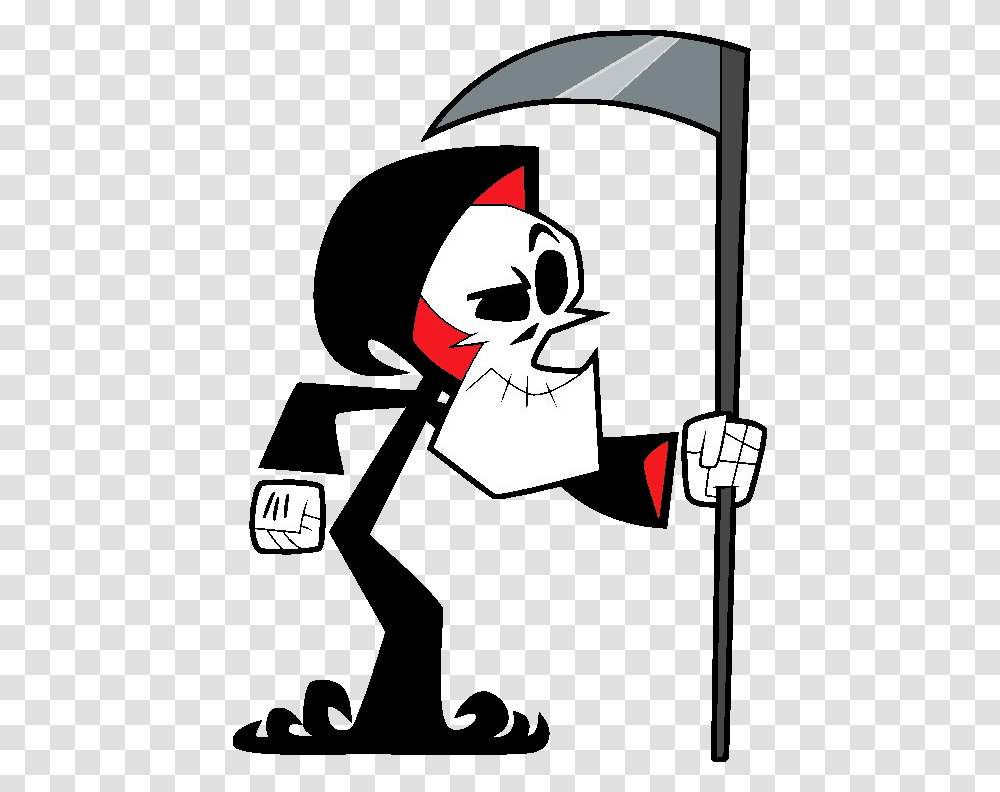 Cartoon Network Picture Grim Billy And Mandy, Stencil, Sticker, Label Transparent Png