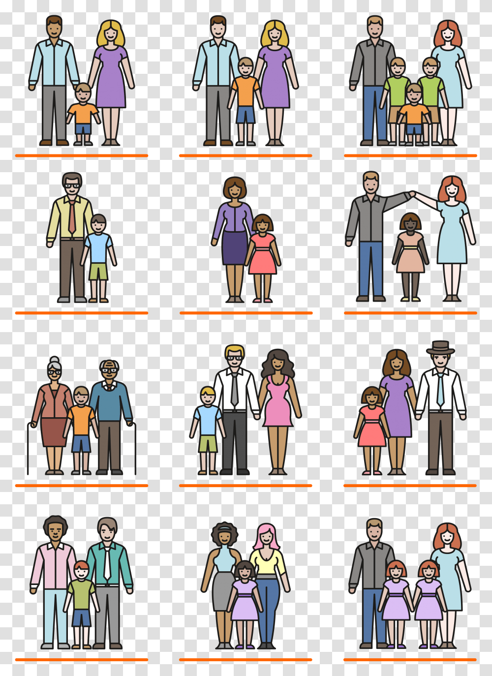 Cartoon Nuclear Family, Comics, Book, Person, Human Transparent Png