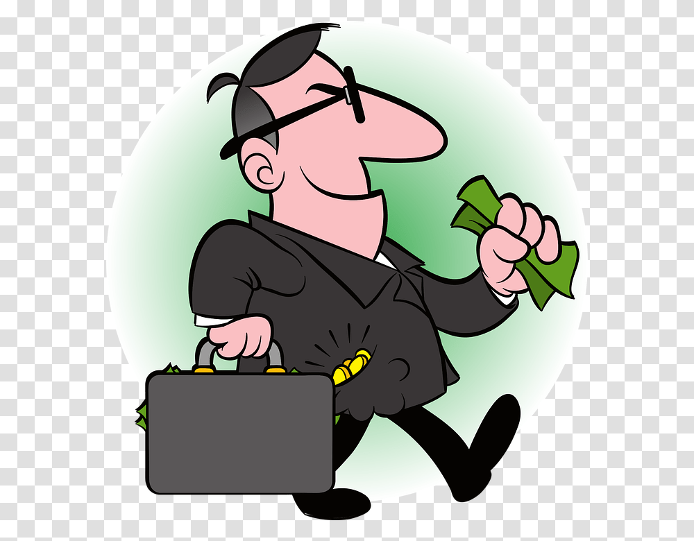Cartoon Of Guy With Money, Helmet, Apparel, Juggling Transparent Png