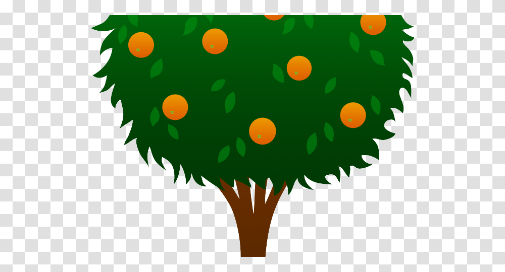 Cartoon Orange Tree Tree With Ten Apples, Green, Plant, Lighting Transparent Png