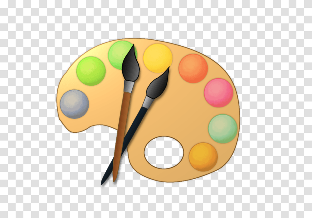Cartoon Painting Cliparts, Palette, Paint Container, Brush, Tool Transparent Png