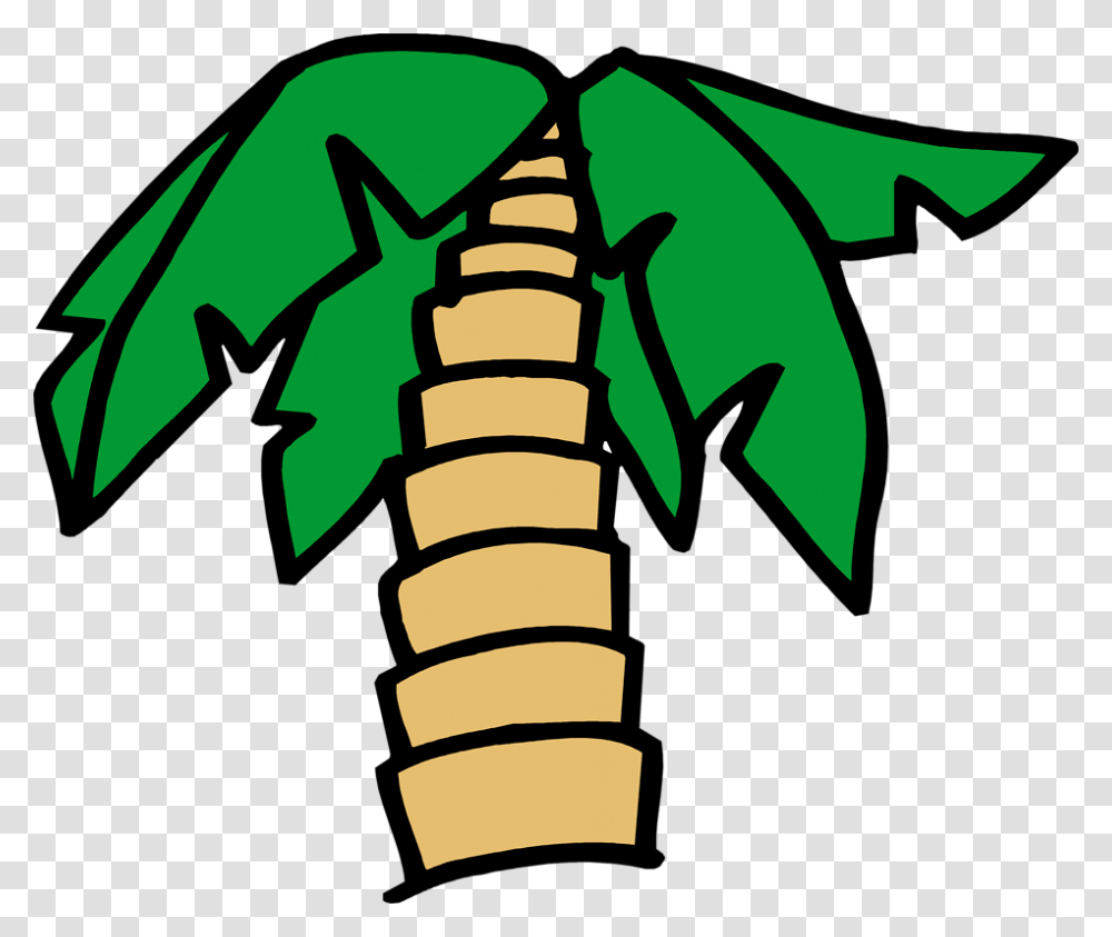 Cartoon Palm Tree Clipart Images, Animal, Invertebrate, Insect, Sea Life Transparent Png