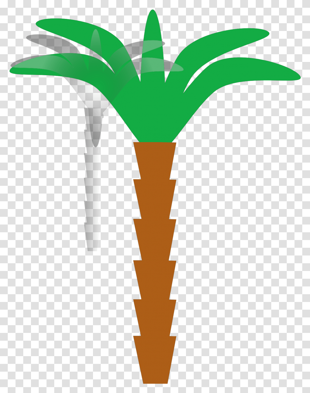 Cartoon Palm Tree Svg Vector Cartoon Small Palm Tree, Plant, Flower, Light, Graphics Transparent Png