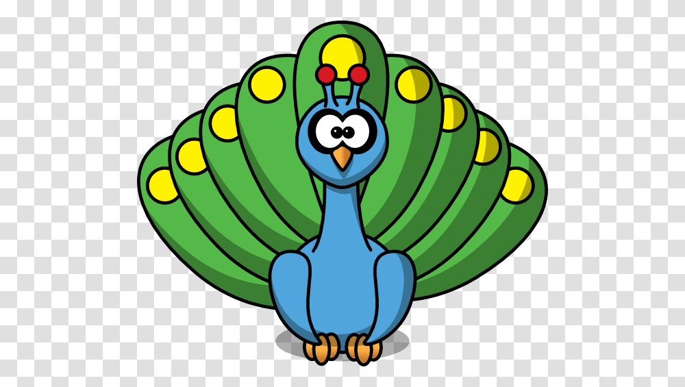 Cartoon Peacock Clip Art, Sphere, Animal, Ball, Bird Transparent Png
