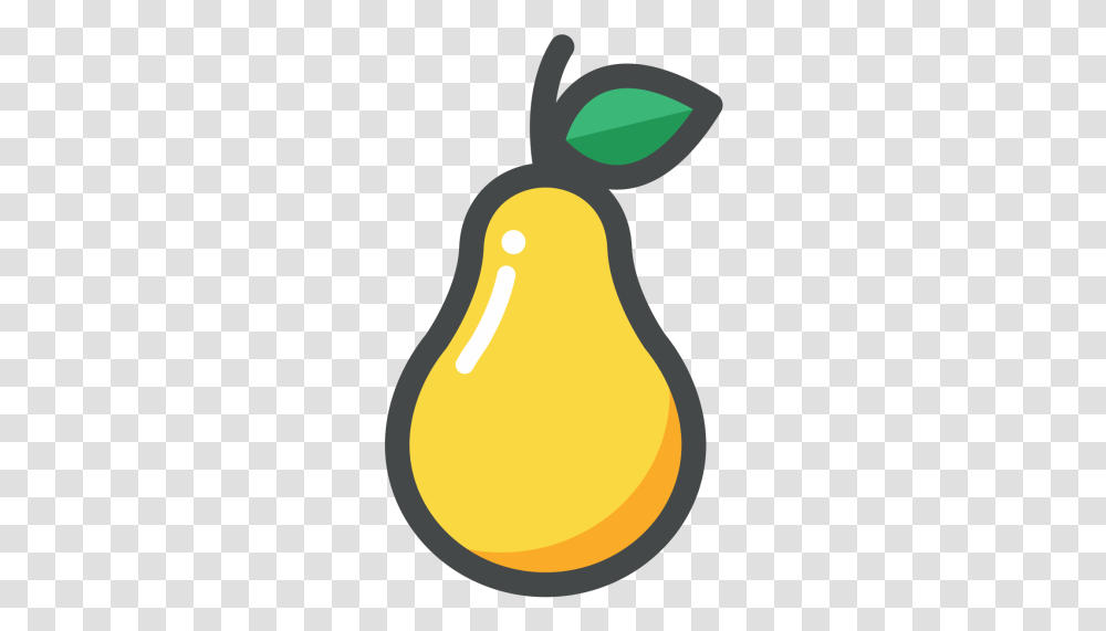 Cartoon Pear Picture Food, Plant, Fruit Transparent Png