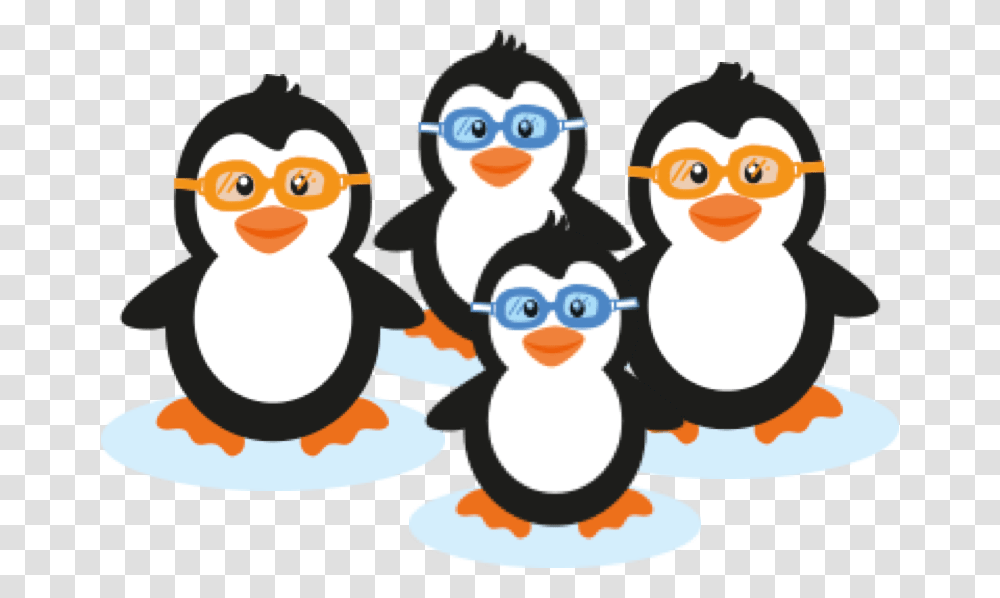 Cartoon Penguins, Bird, Animal, Snowman, Outdoors Transparent Png