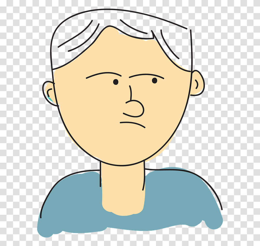 Cartoon People Man Free Image On Pixabay Cartoon People For Comic, Face, Head, Cushion, Sunglasses Transparent Png