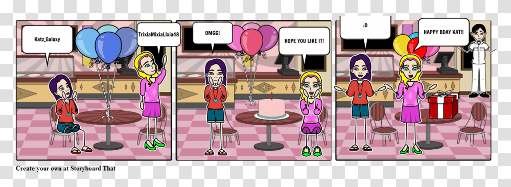 Cartoon, People, Person, Balloon, Comics Transparent Png