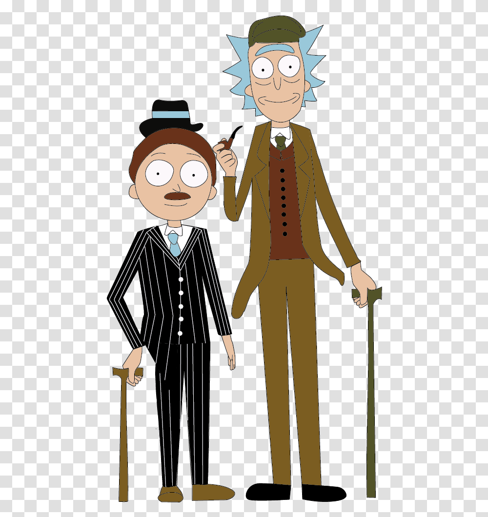 Cartoon, Person, Overcoat, People Transparent Png
