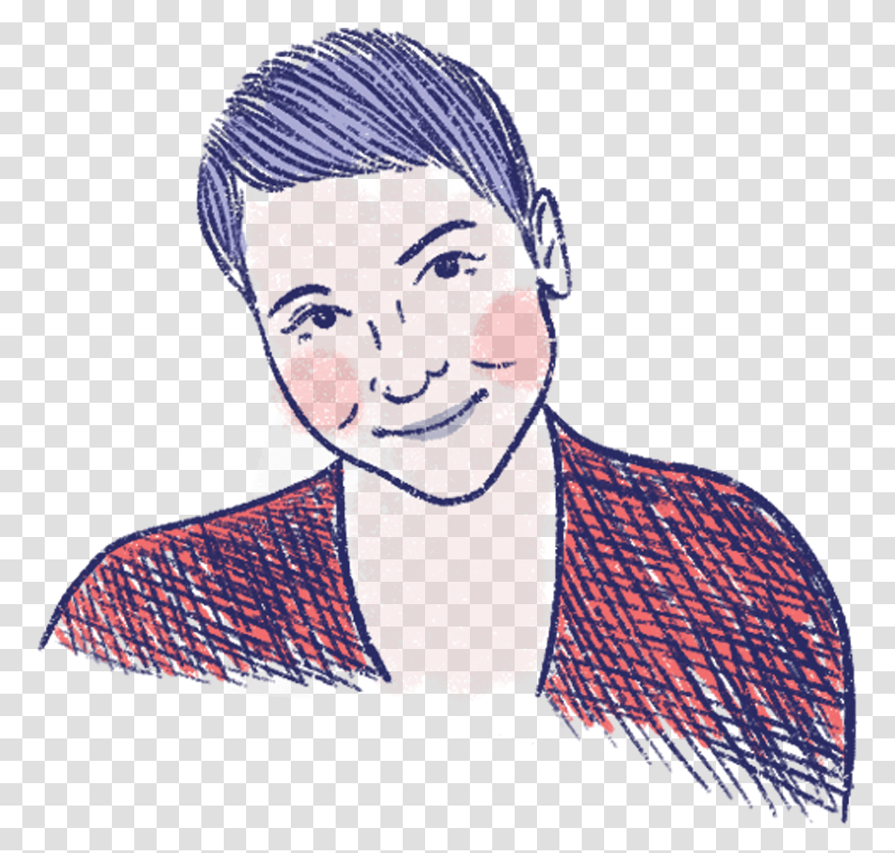 Cartoon, Person, Drawing, Face, Female Transparent Png