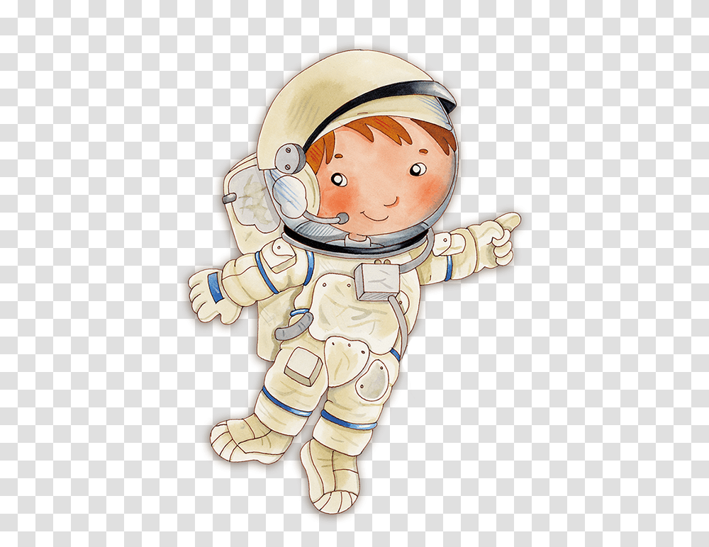 Cartoon, Person, Human, Astronaut Transparent Png