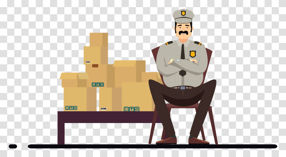 Cartoon, Person, Human, Military Uniform, Sitting Transparent Png