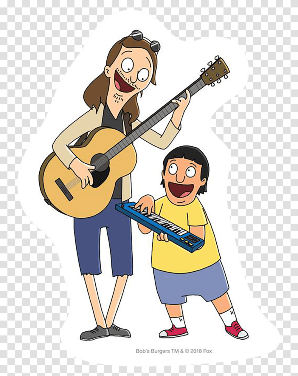 Cartoon, Person, Human, Musician, Musical Instrument Transparent Png