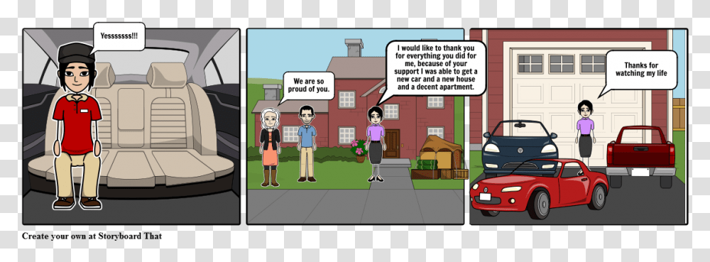 Cartoon, Person, Human, Vehicle, Transportation Transparent Png