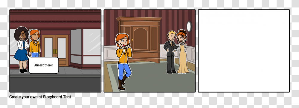 Cartoon, Person, Jury, Court, Room Transparent Png