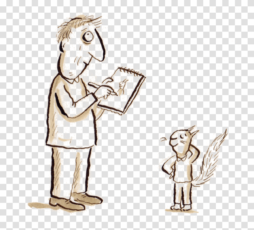 Cartoon, Person, Label, Drawing Transparent Png