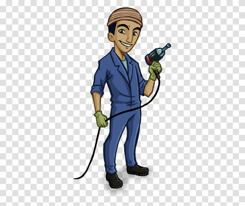 Cartoon, Person, Outdoors, Worker Transparent Png
