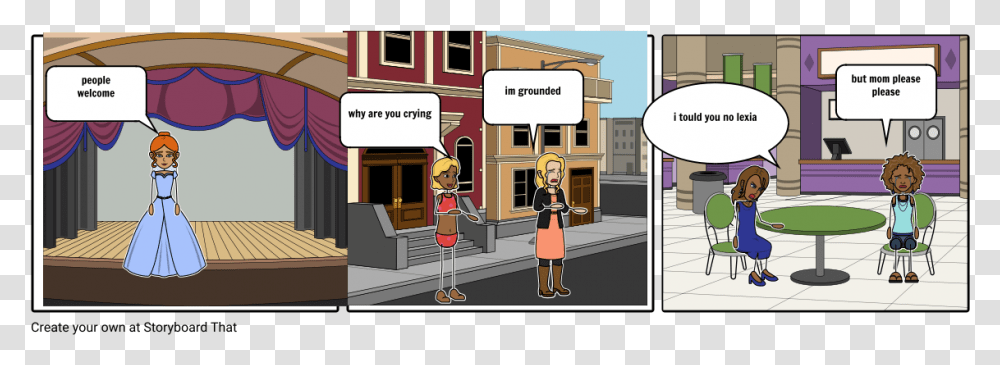 Cartoon, Person, Pedestrian, Neighborhood, Urban Transparent Png