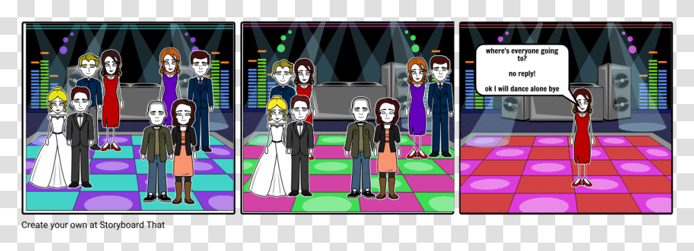 Cartoon, Person, People, Crowd, Comics Transparent Png