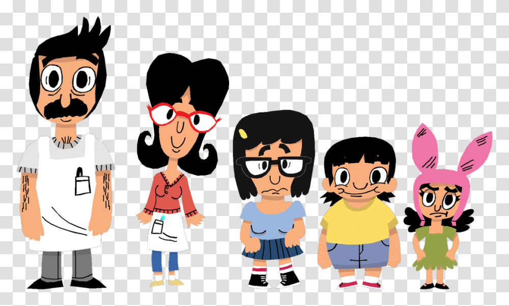 Cartoon, Person, People, Family, Sunglasses Transparent Png