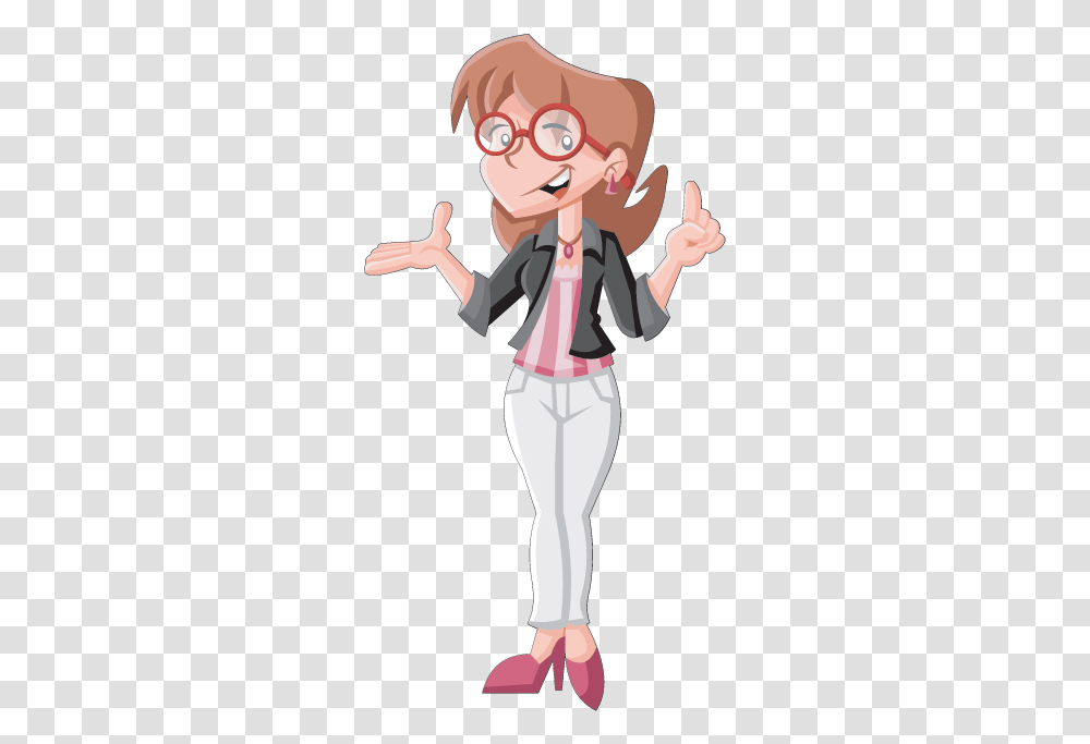 Cartoon, Person, People, Performer, Tie Transparent Png