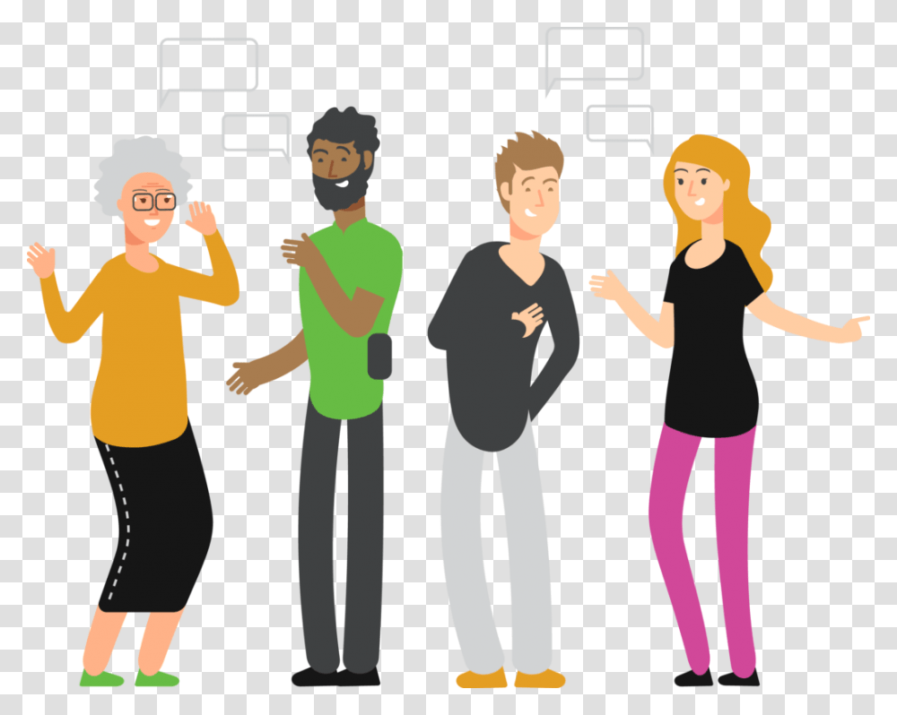 Cartoon, Person, People, Standing Transparent Png