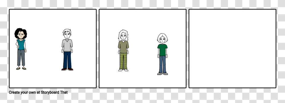 Cartoon, Person, Standing, People Transparent Png