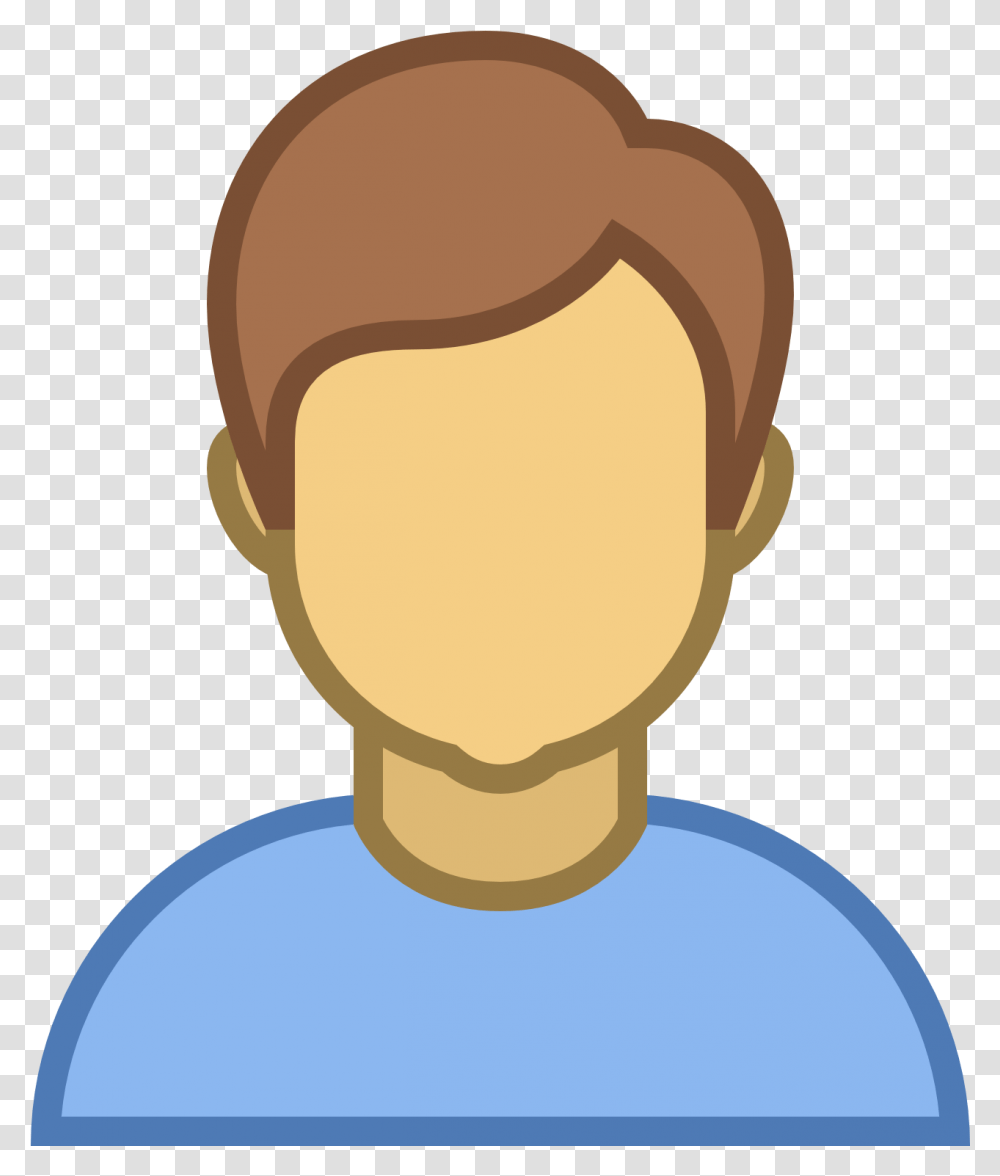 Cartoon Person Without Face Person Cartoon, Head, Hair, Cushion Transparent Png