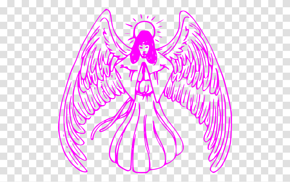 Cartoon Pic Of An Guardian Angel, Archangel Transparent Png