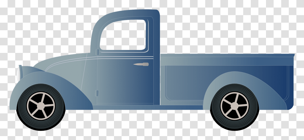 Cartoon Pickup Truck, Vehicle, Transportation Transparent Png