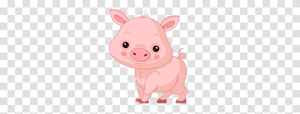 Cartoon Pics Of Pigs Group With Items, Mammal, Animal, Hog, Boar Transparent Png