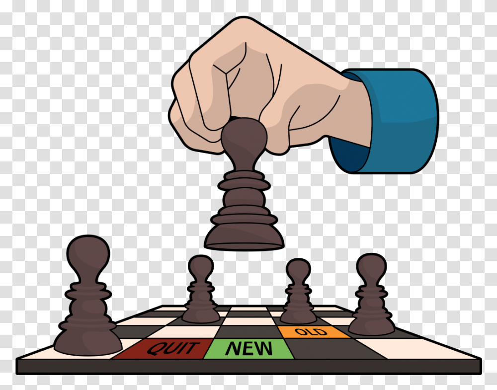 Cartoon Picture Of Chess, Hand, Game, Photography Transparent Png