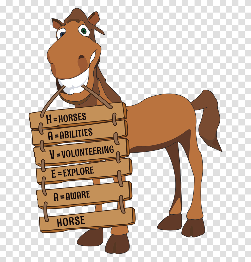Cartoon Picture Of Horse Horse Volunteering Cartoon, Mammal, Animal, Colt Horse, Foal Transparent Png