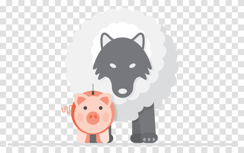 Cartoon, Piggy Bank, Animal, Mammal Transparent Png