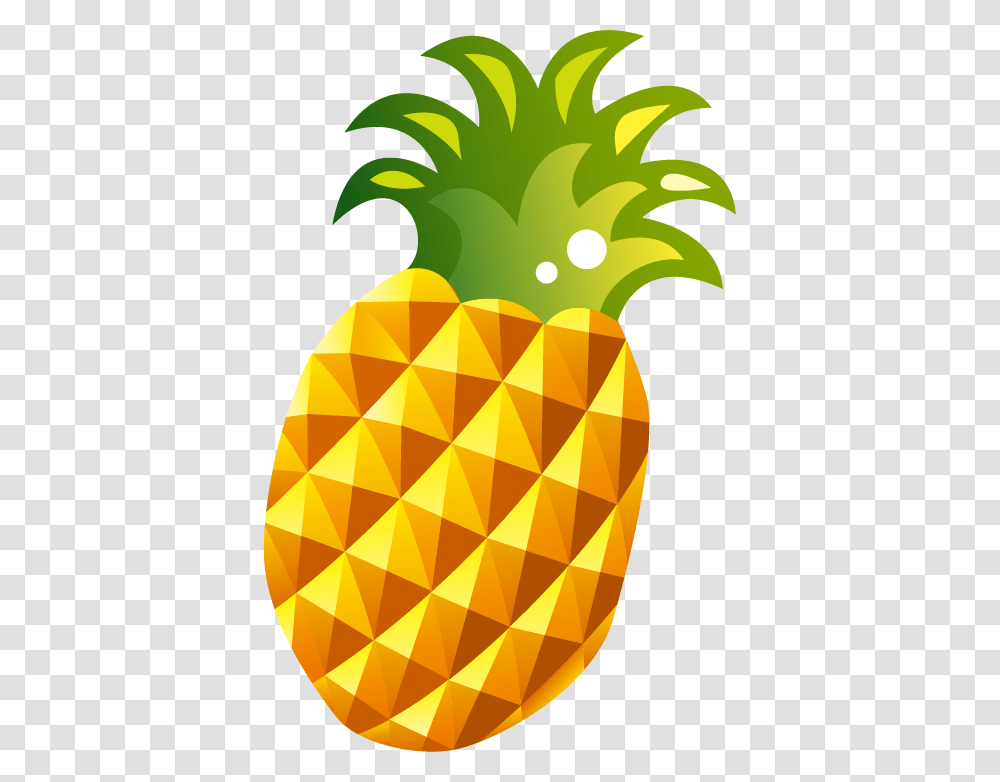 Cartoon Pineapple, Plant, Fruit, Food, Diamond Transparent Png