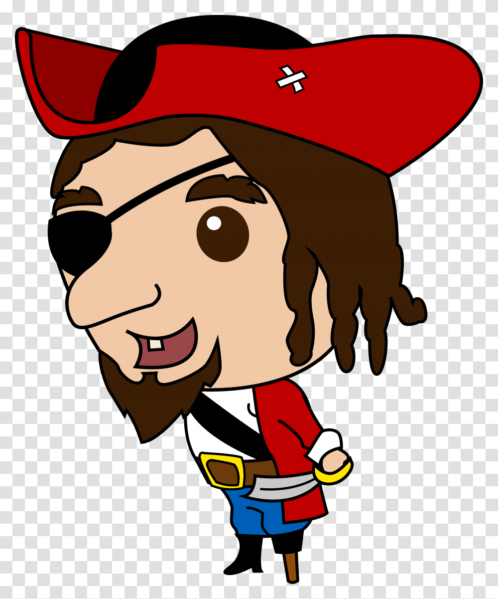 Cartoon Pirate Cliparts, Person, Human, Face, Logo Transparent Png