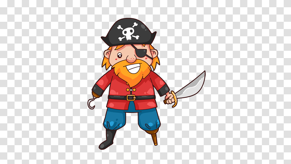 Cartoon Pirate Cliparts, Person, Human, Toy, Hat Transparent Png