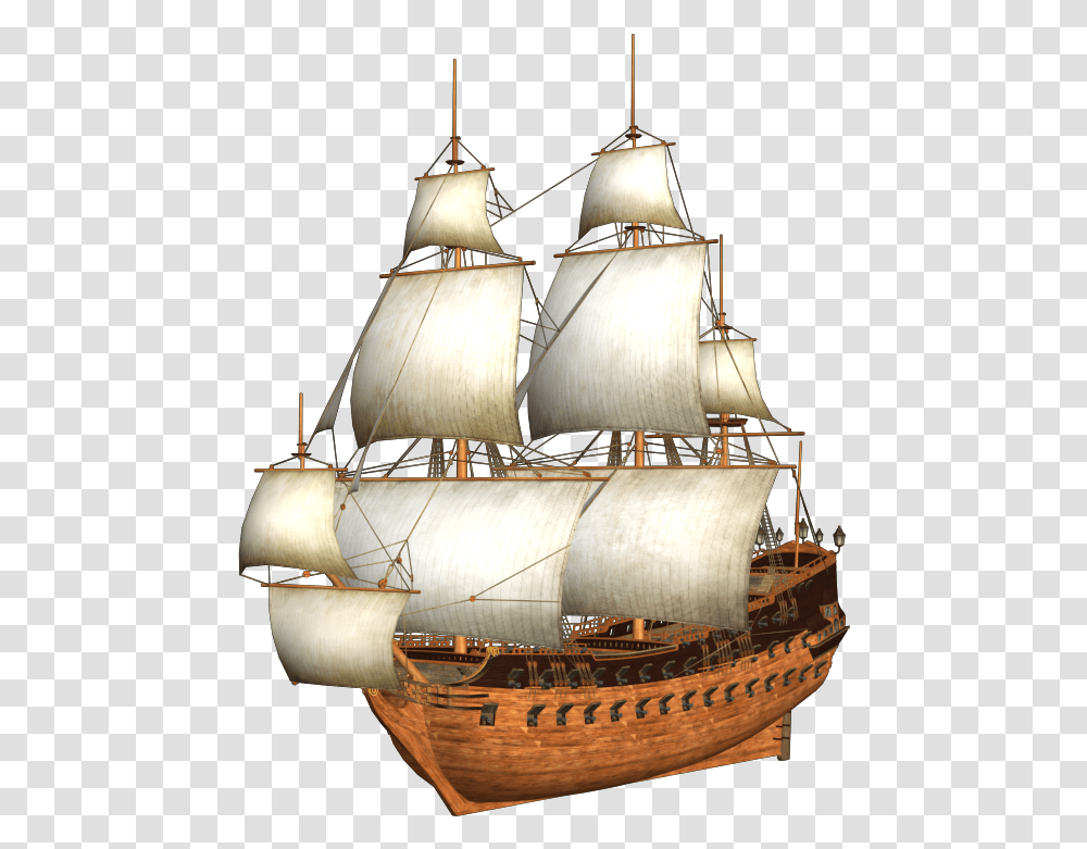 Cartoon Pirate Ship, Lamp, Boat, Vehicle, Transportation Transparent Png