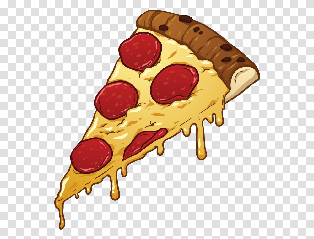 Cartoon Pizza Pizza Slice Clip Art, Food, Dessert, Bread, Cake Transparent Png