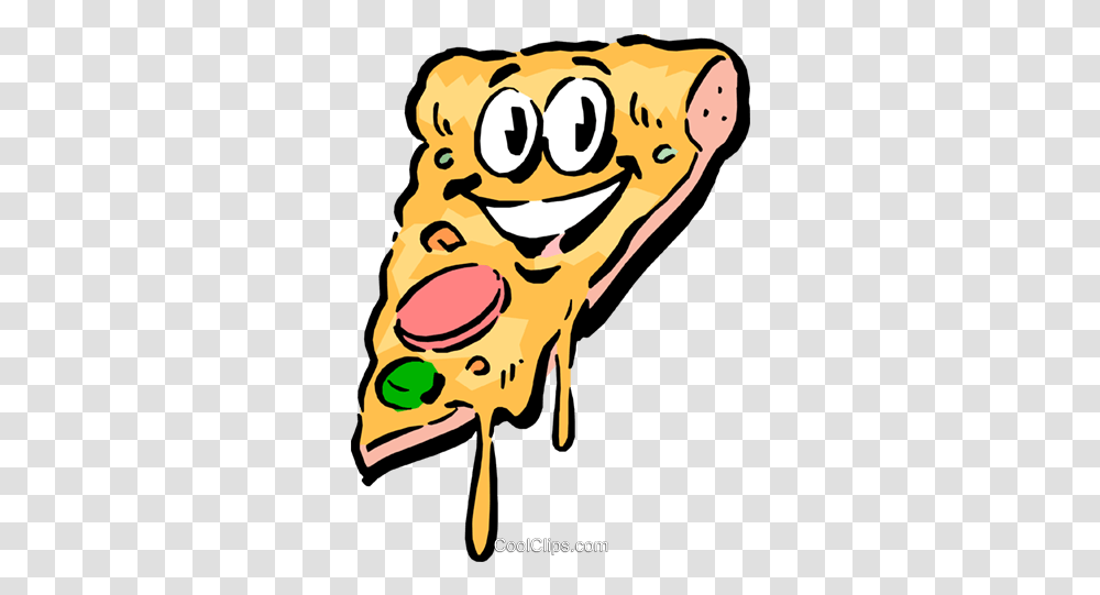 Cartoon Pizza Royalty Free Vector Clip Pizza Slice Animated, Food, Mouth, Eating, Poster Transparent Png
