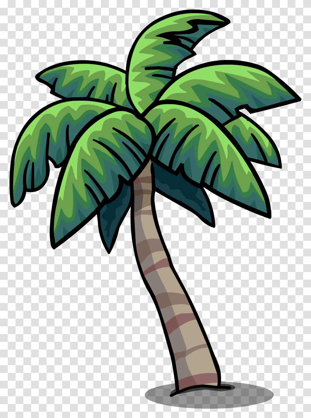Наклейка пальмы