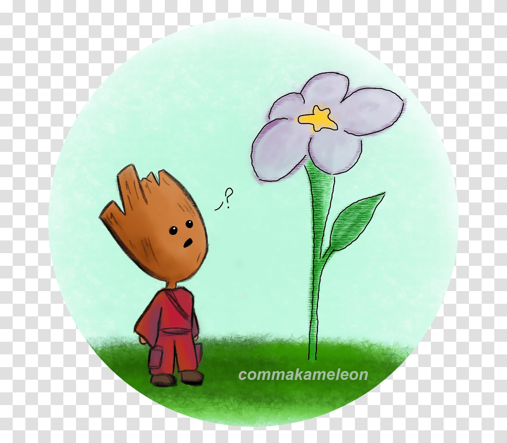 Cartoon, Plant, Flower, Blossom Transparent Png