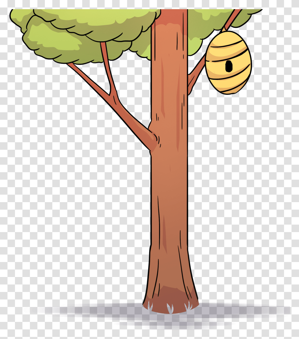 Cartoon, Plant, Tree, Coat Rack Transparent Png