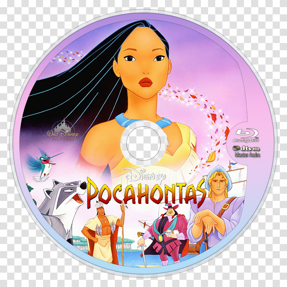 Cartoon Pocahontas, Disk, Dvd, Person, Human Transparent Png