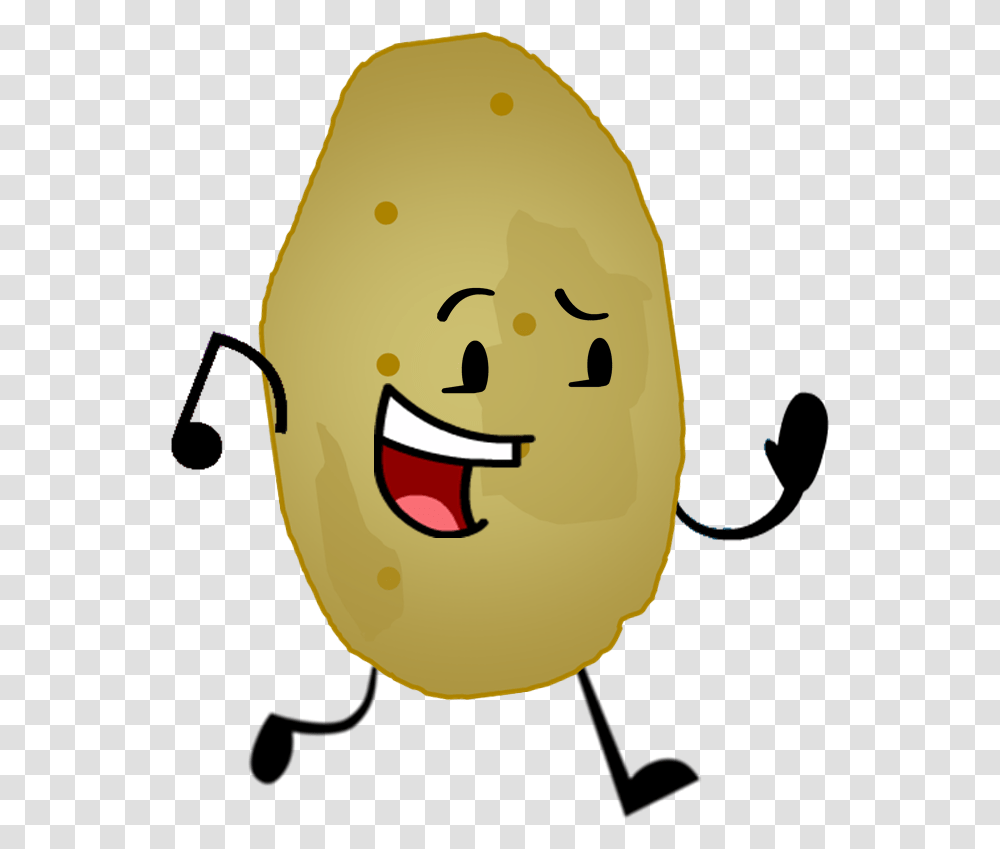 Cartoon Potato Super Lifeless Object Reboot Potato, Plant, Food, Vegetable, Fruit Transparent Png