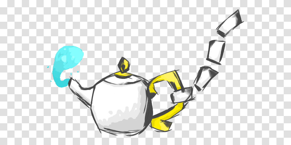 Cartoon, Pottery, Teapot, Helmet Transparent Png