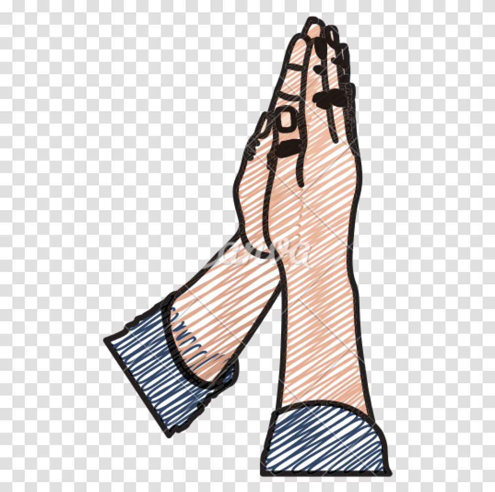 Cartoon Praying Hands Hatenylo Com Icons Canva Rezar, Apparel, Footwear, Shoe Transparent Png