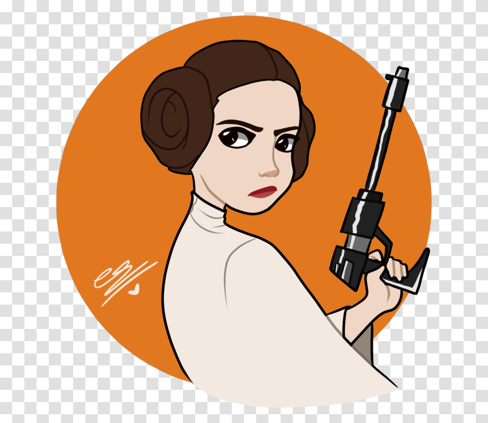 Cartoon Princess Leia Princess Leia Cartoon, Face, Photography, Portrait, Power Drill Transparent Png